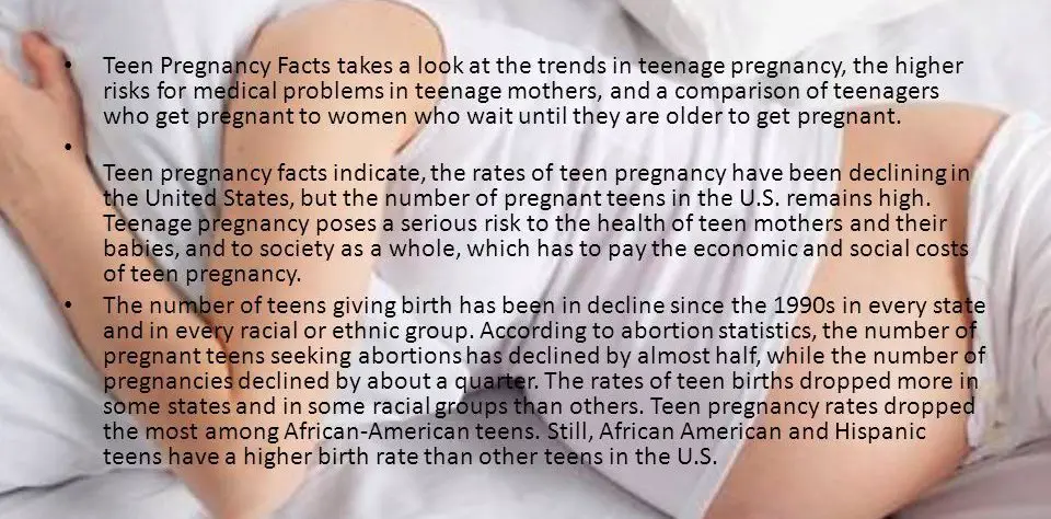 Why Is Teen Pregnancy A Problem