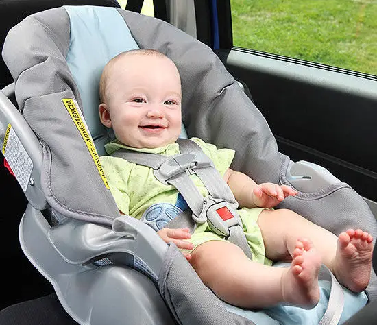 How Should A Baby Be Strapped In A Car Seat